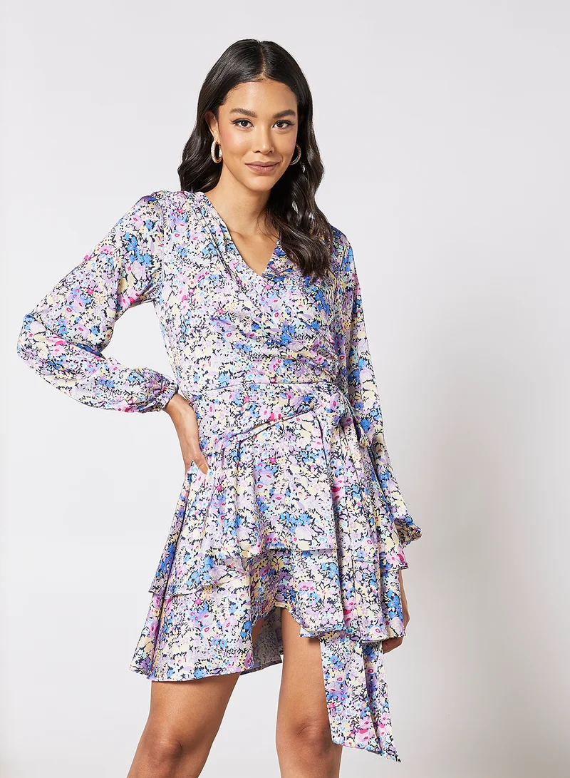 إليات Catalina Floral Print Dress