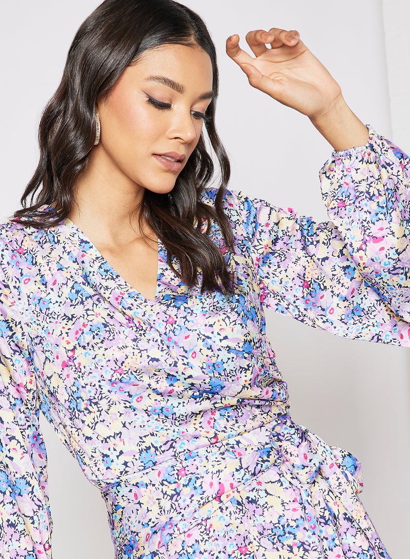 ELLIATT - Catalina Floral Print Dress Multicolour - Image 1