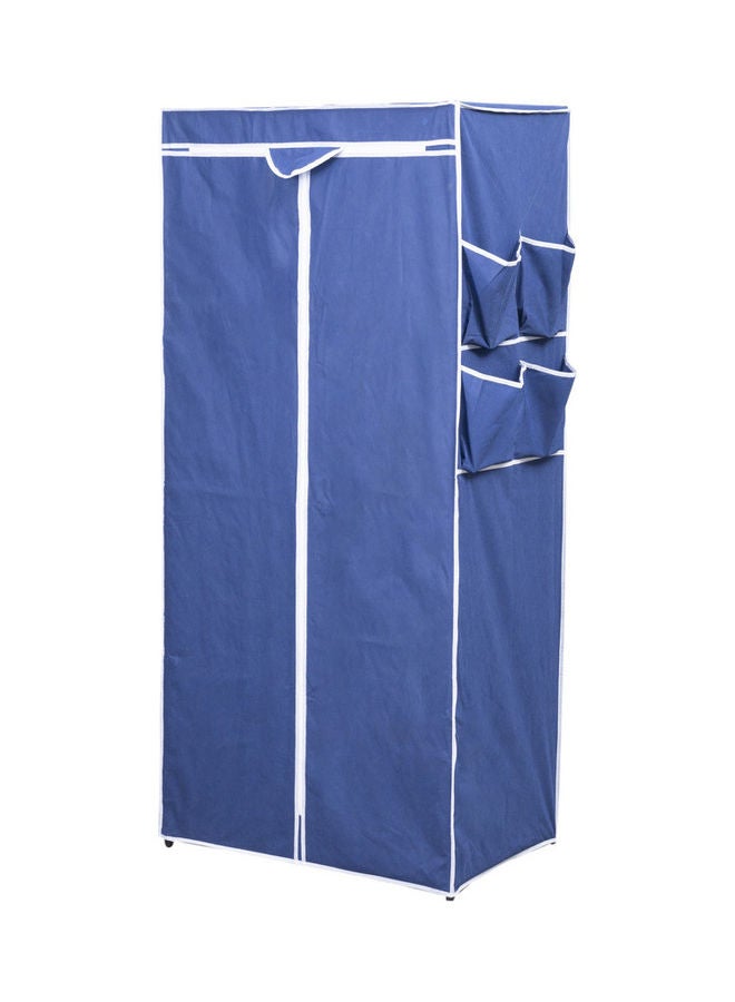 دبيلو تي- إيزي كير خزانة ملابس قابلة للطي ببابين أزرق - Image 2