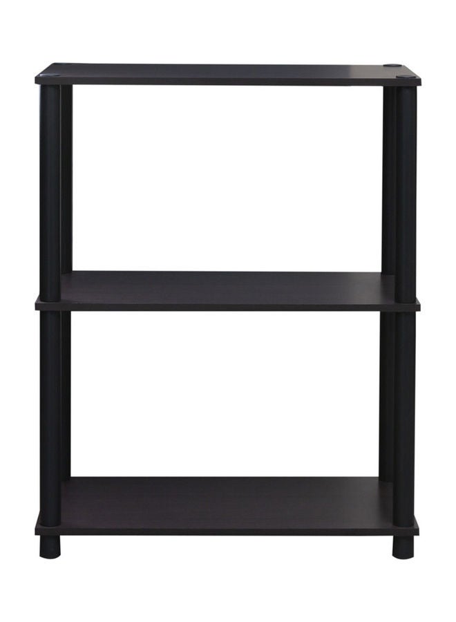 دبيلو تي- إيزي كير رف مكون من 3 طبقات للمنزل والمكتب شوكولاتة بيتش 60x29.5x75.5سم - Image 2