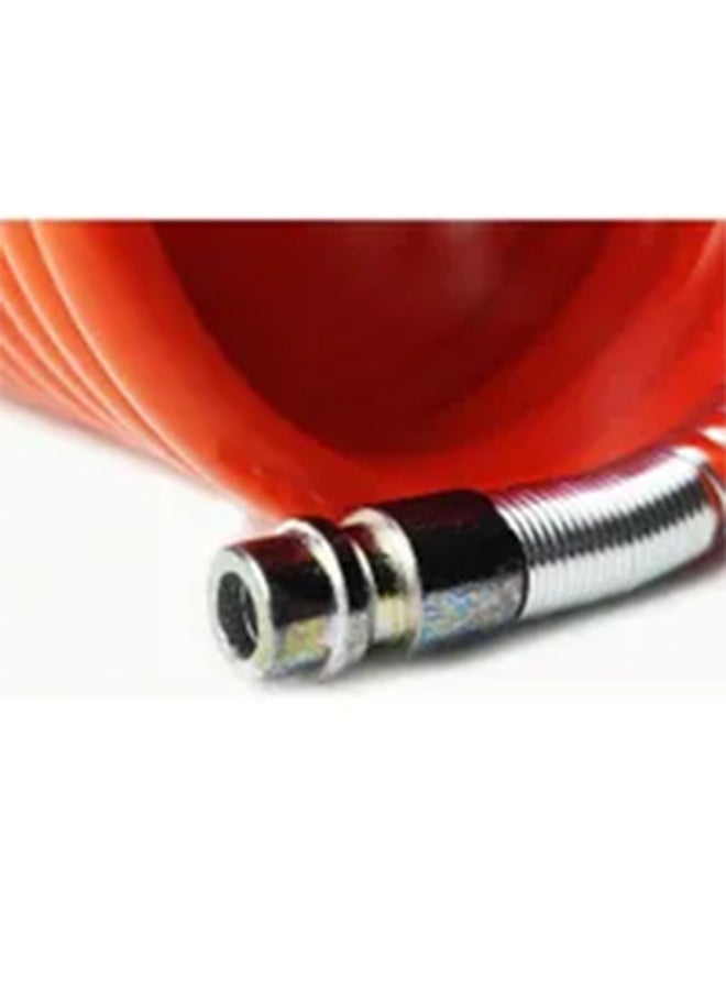 Gentlin Spiral Air Hose With Fittings 8x6mm Diameter Orange 10meter - Image 4