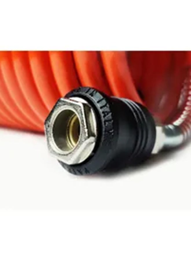 Gentlin Spiral Air Hose With Fittings 8x6mm Diameter Orange 10meter - Image 3