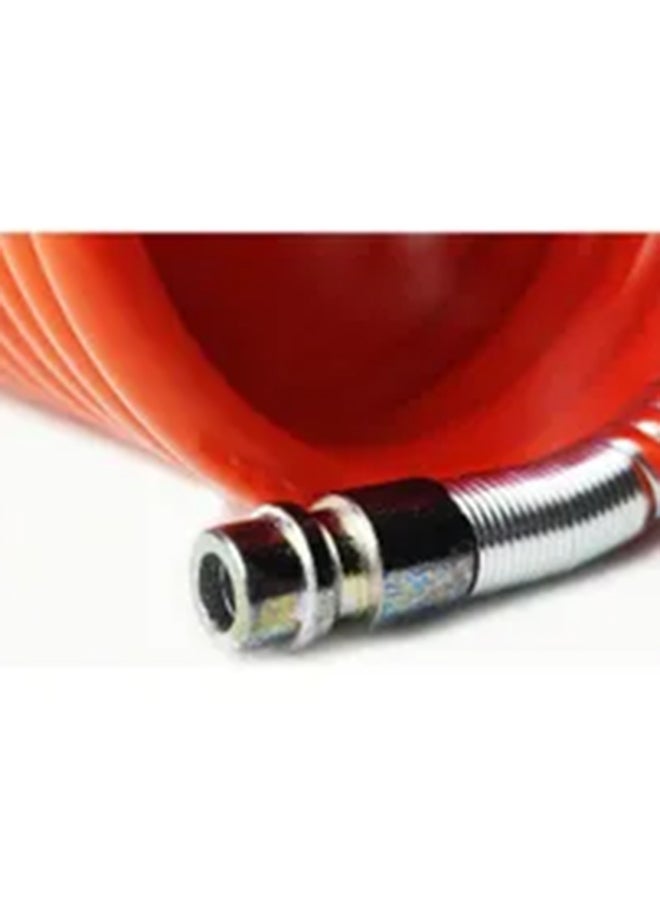 Gentlin Spiral Air Hose With Fittings 8x6mm Diameter Orange 15meter - Image 4