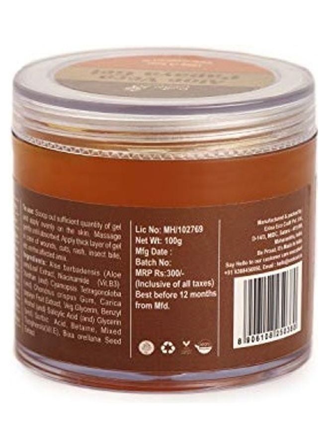 راستيك أرت جل الصبار العضوي مع البابايا والنياسيناميد - Image 4