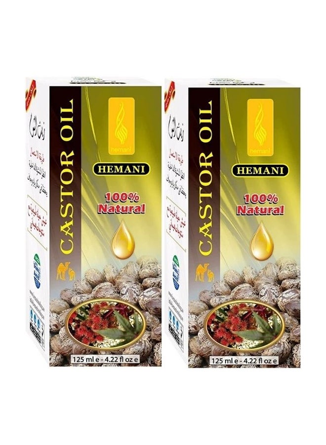HEMANI - 2-Piece Castor Oil 125ml - Image 1