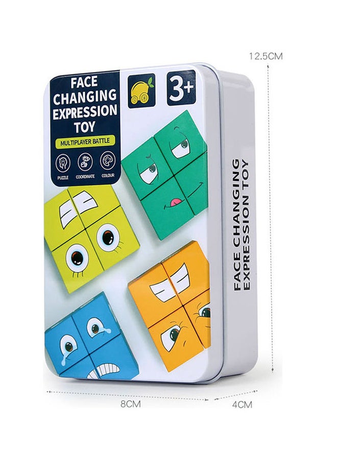 EHOME Face Expression Changing Rubik  Cube Puzzle Toy 12.5x8x4cm - Image 5
