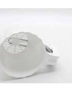 جوندول Plastic Flour Sifter White 15x11cm  - Image 4