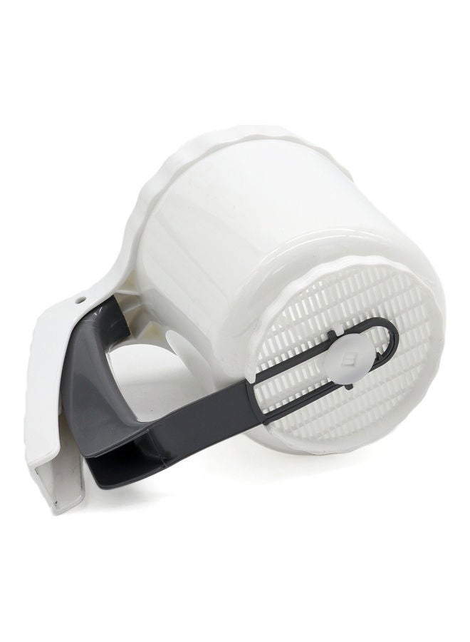 جوندول Plastic Flour Sifter White 15x11cm  - Image 3
