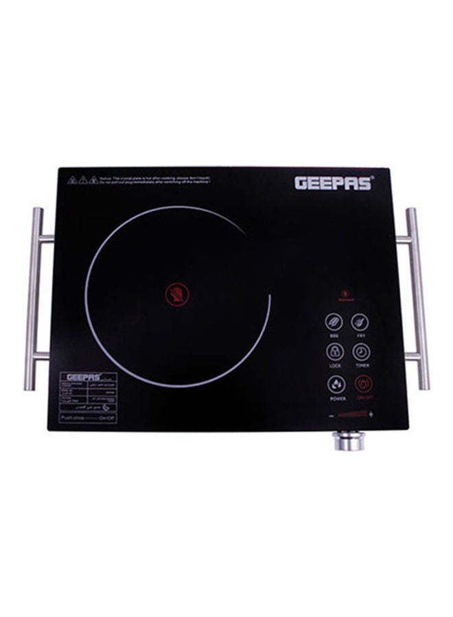 GEEPAS Induction Burner 2000.0 W GIC6920N Black/Red/Grey - Image 2
