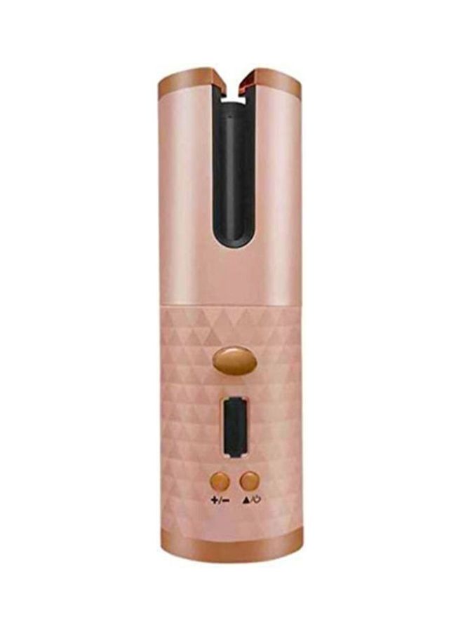 EzzySo Portable Wireless Automatic Hair Curler Rose Gold - Image 1