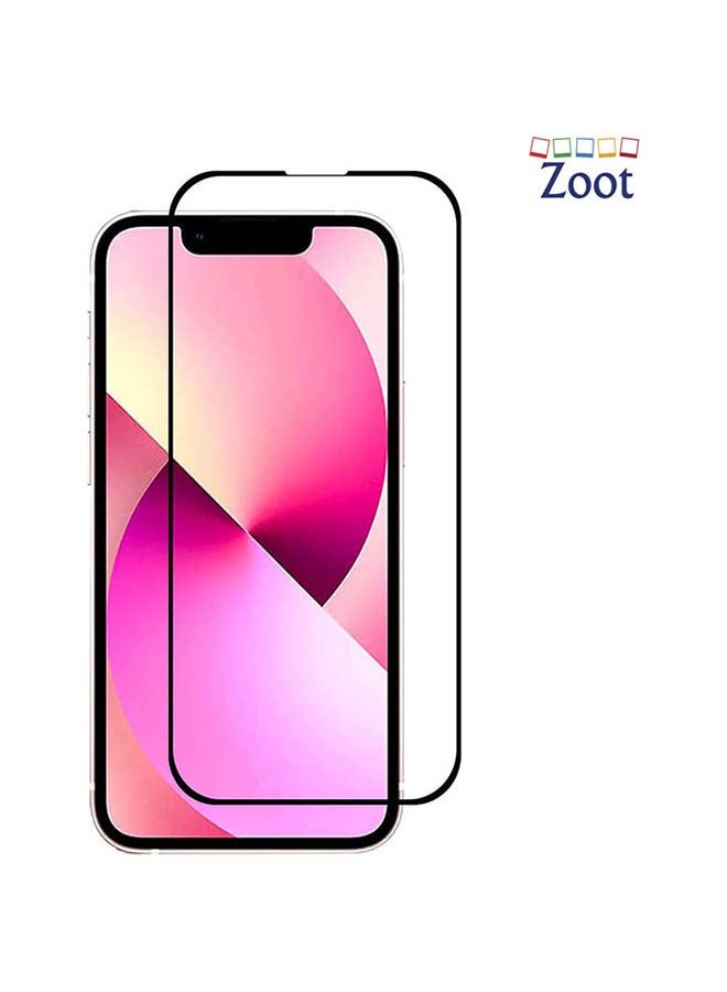 Zoot 5D Tempered Glass Screen Protector For iPhone 13 Mini Black - Image 1