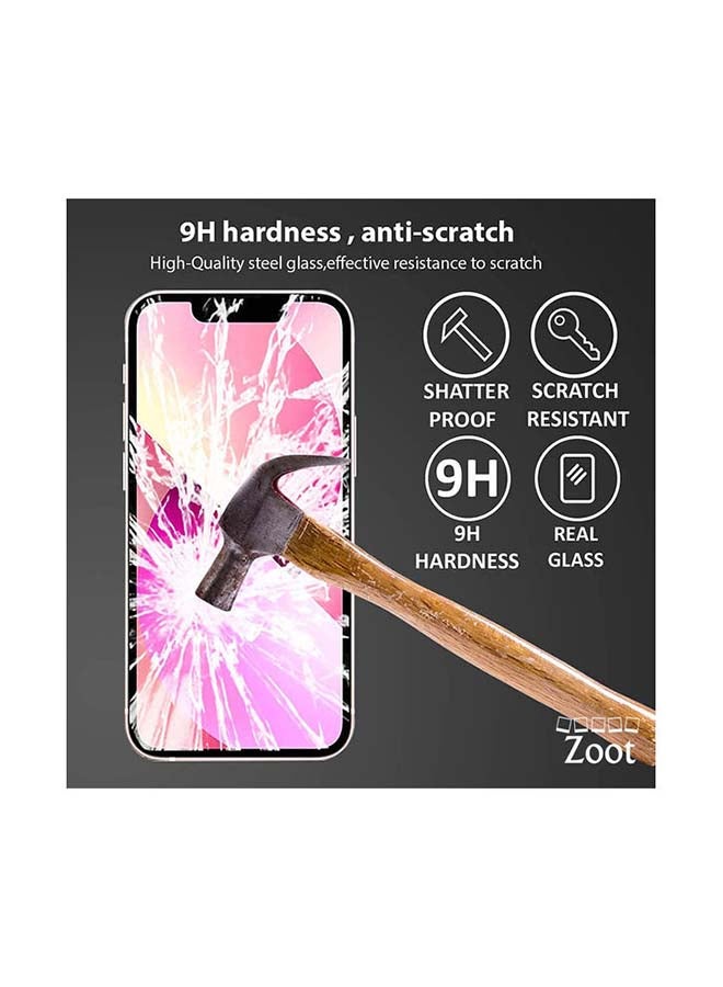 Zoot 5D Tempered Glass Screen Protector For iPhone 13 Mini Black - Image 3