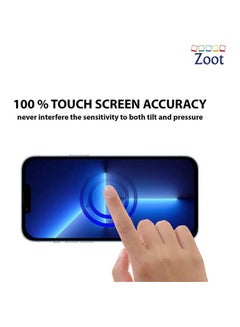 Zoot 5D Tempered Glass Screen Protector For iPhone 13 Pro Max Black  - Image 3