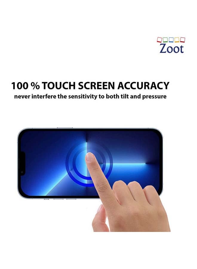 Zoot 5D Tempered Glass Screen Protector For iPhone 13 Pro Max Black - Image 3