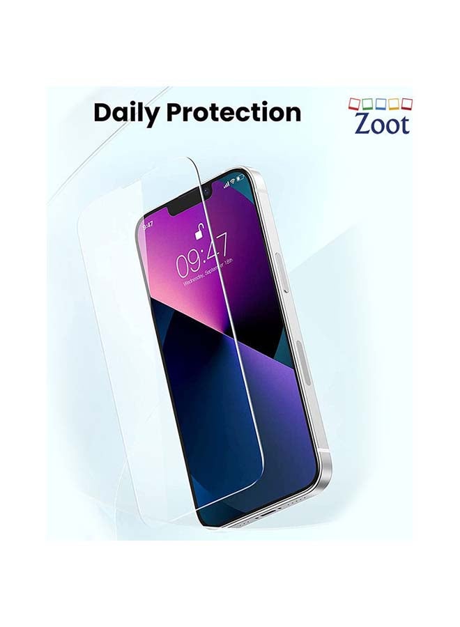Zoot Screen Protector Compatible For Apple iPhone 13 Pro Clear - Image 3