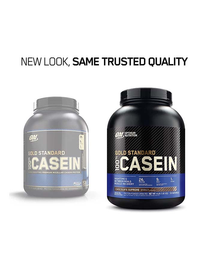 Optimum Nutrition Gold Standard 100% Micellar Casein Protein Powder Chocolate Supreme 3.97lb  - Image 2