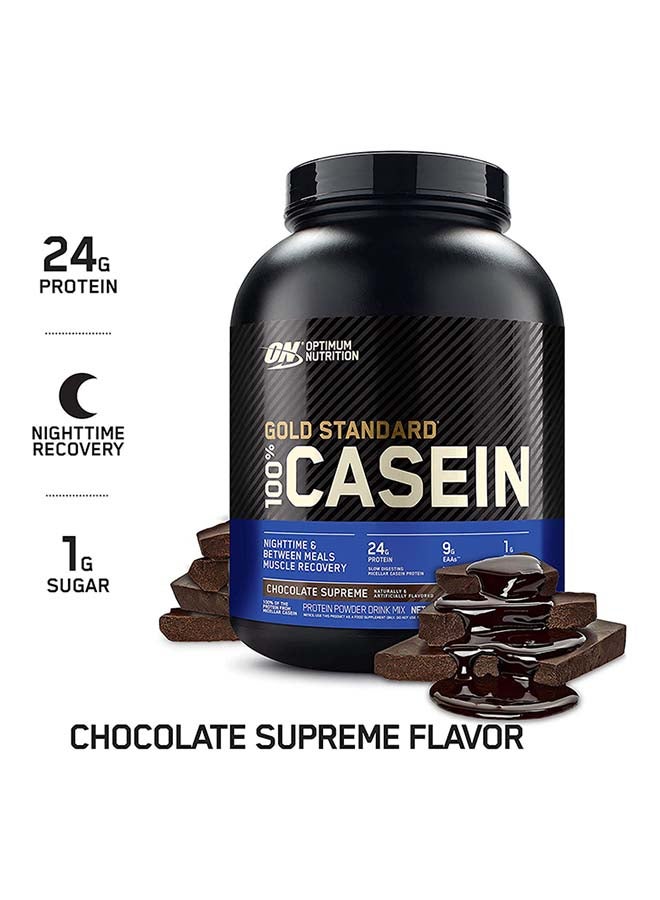 Optimum Nutrition Gold Standard 100% Micellar Casein Protein Powder Chocolate Supreme 3.97lb  - Image 3