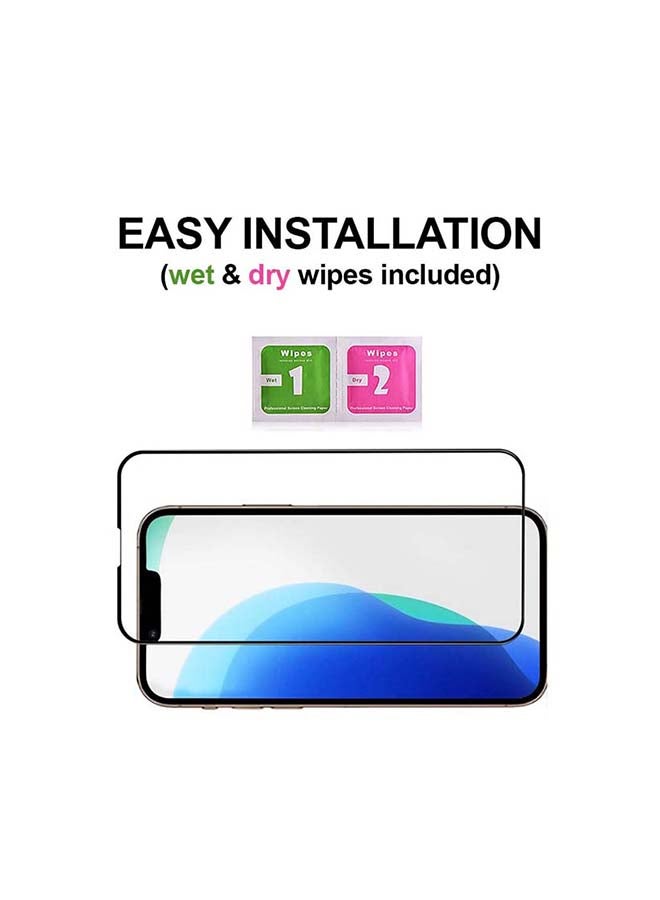 Theodor Tempered Glass Screen Protector For  iPhone 13 Black - Image 3