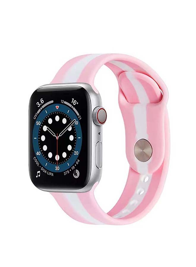 Theodor Replacement Watchband For Apple Watch Series 7/6/SE/5/4 40mm - 3/2/1 38mm 40millimeter Multicolour  - Image 1