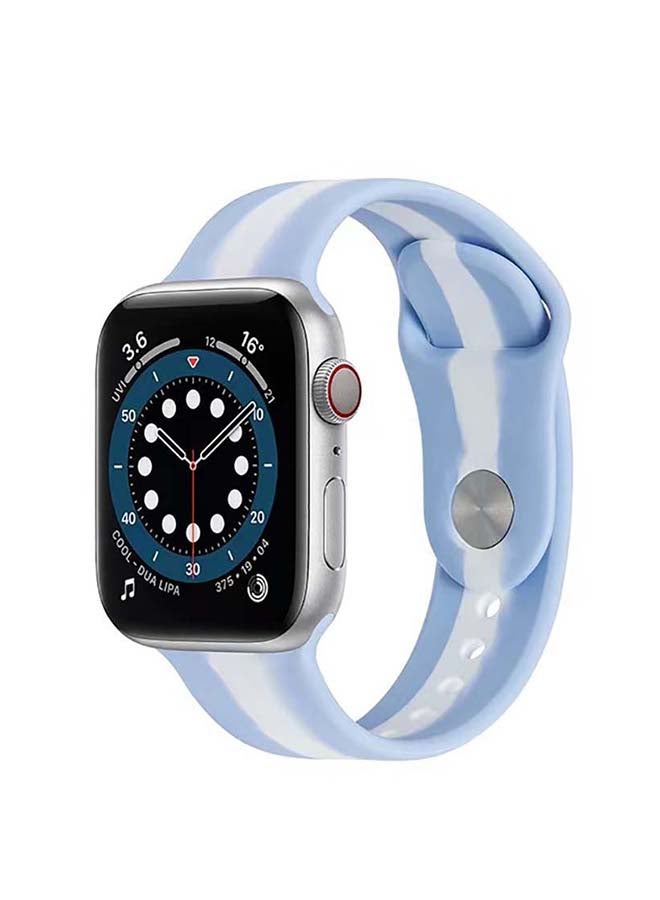 Theodor Replacement Watchband For Apple Watch Series 7/6/SE/5/4 40mm - 3/2/1 38mm 40millimeter Multicolour  - Image 1