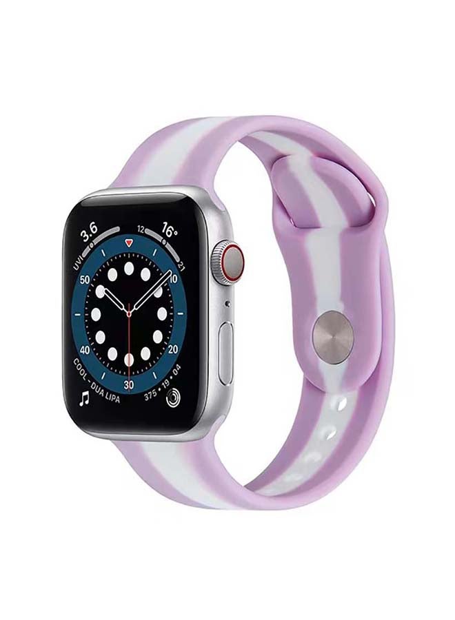 Replacement Watchband For Apple Watch Series 7/6/SE/5/4 40mm - 3/2/1 38mm 40millimeter Multicolour
