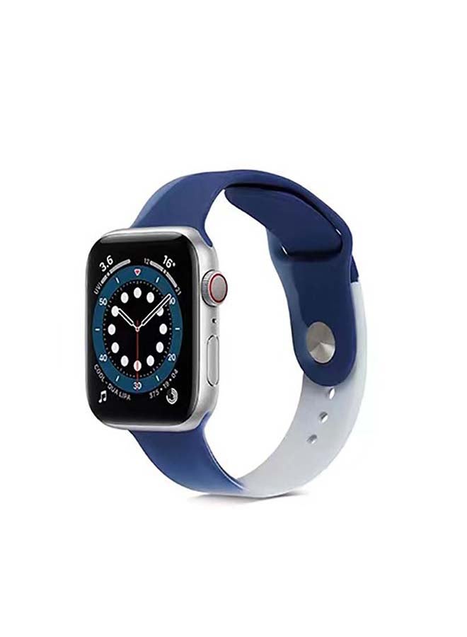 Theodor Replacement Watchband For Apple Watch Series 7/6/SE/5/4 40mm - 3/2/1 38mm 40millimeter Multicolour  - Image 1