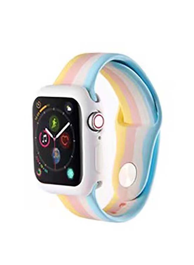 Theodor Replacement Watchband For Apple Watch Series 7/6/SE/5/4 38/40mm Multicolour  - Image 1