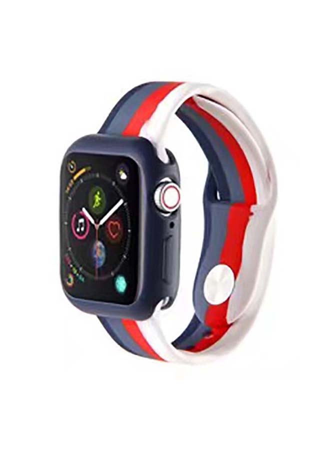 Theodor Replacement Watchband For Apple Watch Series 7/6/SE/5/4 38/40mm Multicolour  - Image 1