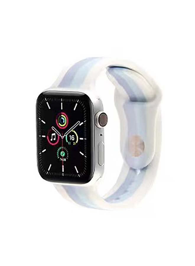 Theodor Replacement Watchband For Apple Watch Series 7/6/SE/5/4 38/40mm Multicolour  - Image 1