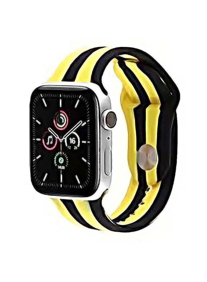 Theodor Replacement Watchband For Apple Watch Series 7/6/SE/5/4 40mm - 3/2/1 38/40mm Multicolour  - Image 1