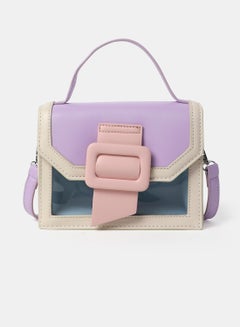 Magnetic closure Womens PU Satchel bag Multicolour