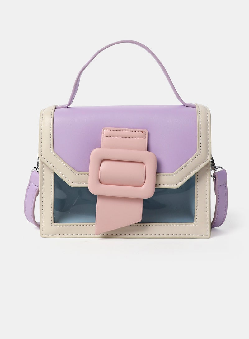 Aila - Magnetic closure Womens PU Satchel bag Multicolour - Image 1