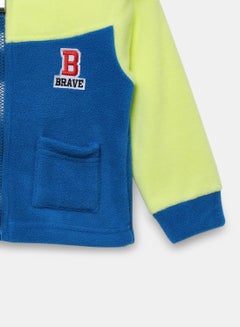Zarafa Boy Long Sleeve Zip Through Hoodie Multicolor  - Image 3