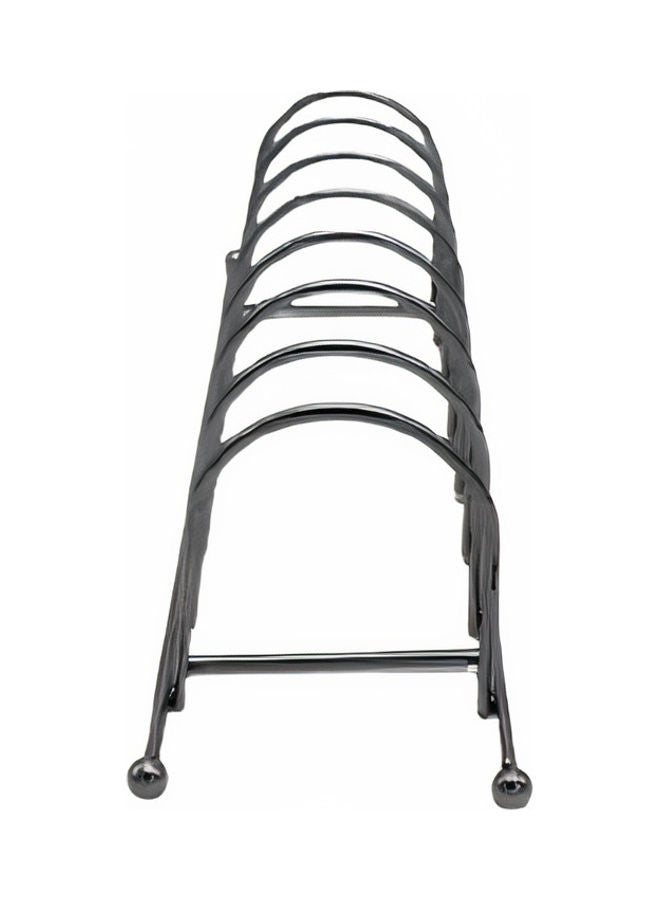 إحساس حامل أطباق كروم فضّي 48 x 14سم - Image 2