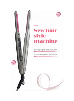 Hair Curler for Unisex Straightener Iron Beard Styler Grey 26.5cm