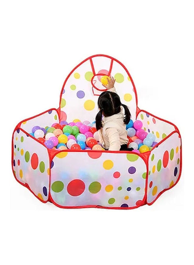 Arabest Polka Dot Pattern Foldable Kids Play House Outdoor and Indoor Tent Premium Quality 90 x 90 x 30cm - Image 3