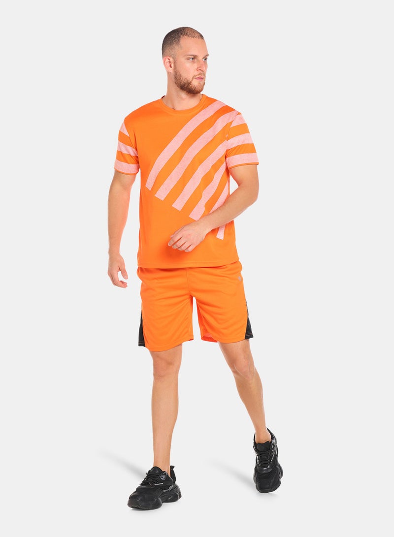 Athletiq - Activewear T-Shirt Orange - Image 1
