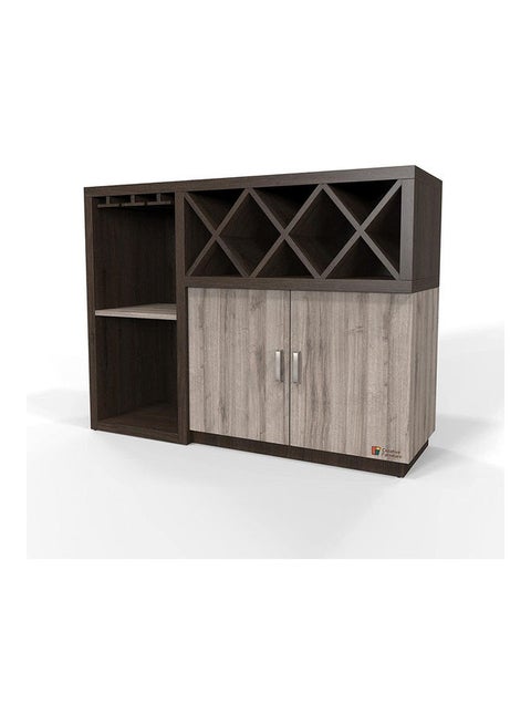 Bellini Design Bar Counter/Cabinet Storage for Home Multicolour ‎173.5 X 40 X 120cm