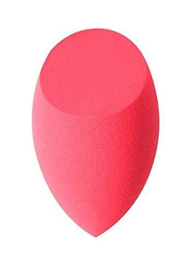 Generic Women Makeup Beauty Foundation Puff Sponge Blender Flaw Blender Oblique Circular Pink 