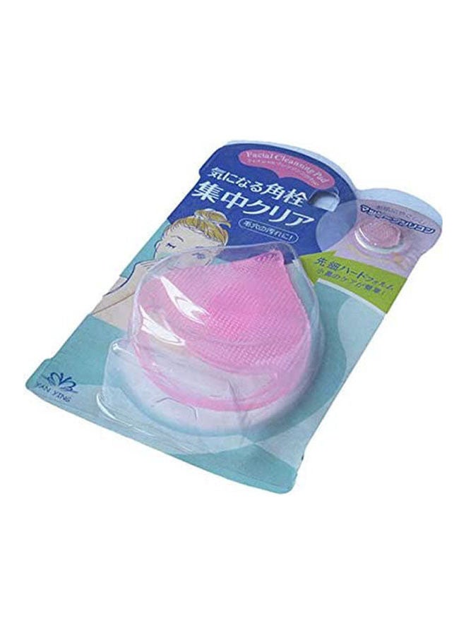 Generic Magic Silicone Makeup Tools Facial Brush Cleansing Brush Blackhead Remover Cleaning Pad Soft Gel Washing Beauty Skin Care Facial Skin Care Cleansing Tool Pink 
