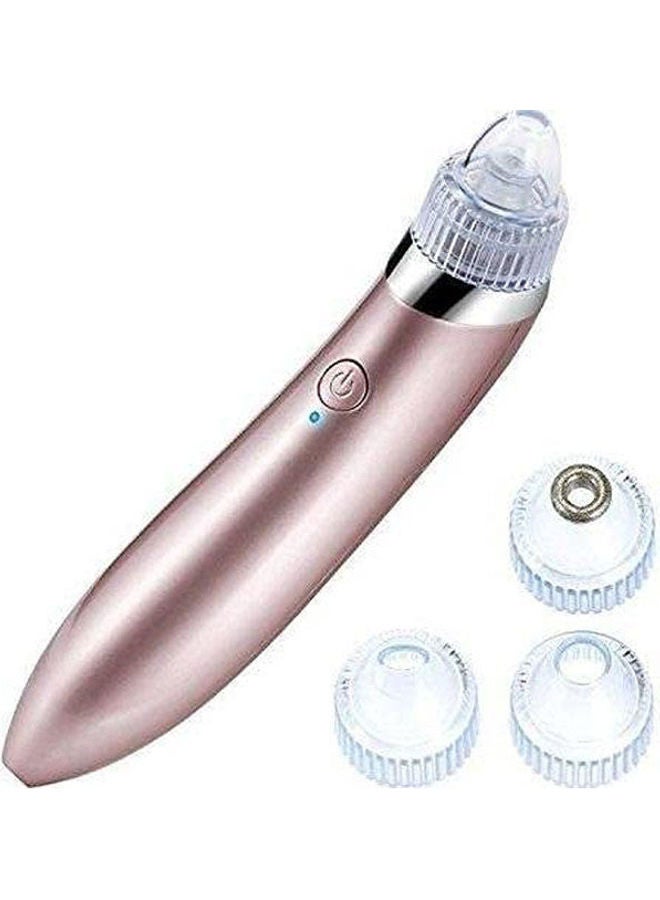 Generic Head Vacuum Acne Cleaner Pore Remover Electric Skin Facial Cleanser Care Pink
