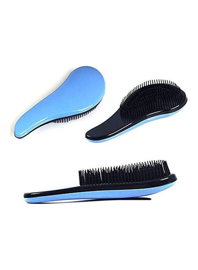 1 Pc Detangling Handle Tangle Shower Tamer Hair Brush Comb Salon Styling Tool Blue