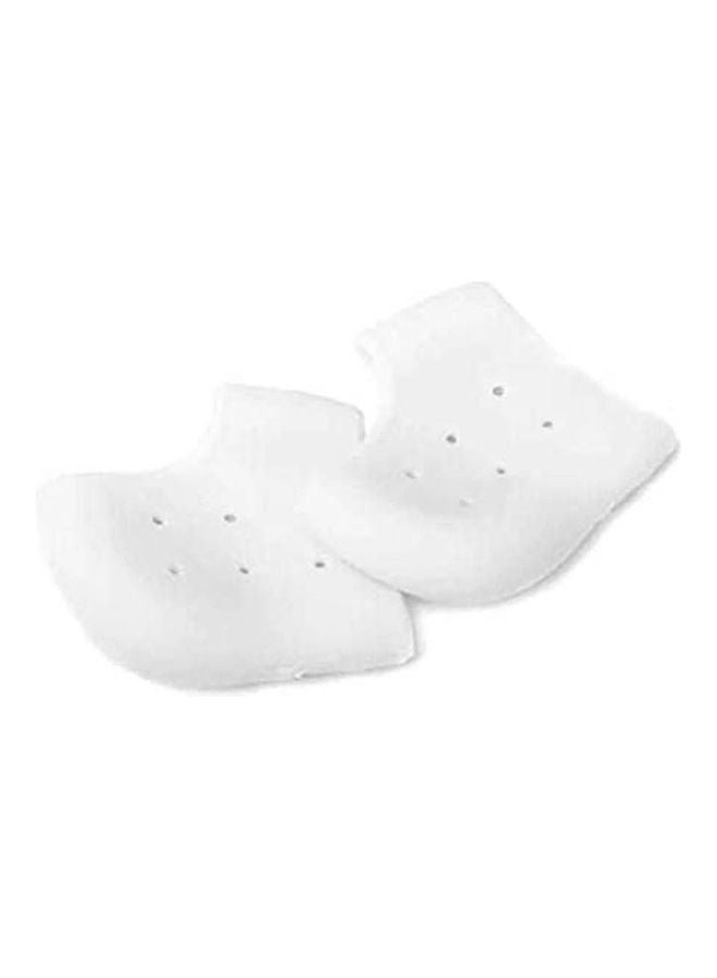 Generic Plantar Fasciitis Silicone Gel Sleeve Breathable Protective Heel Air Support Reduce Pressure On Heel, Relief Heel Pain And Cracked Heel - Image 1