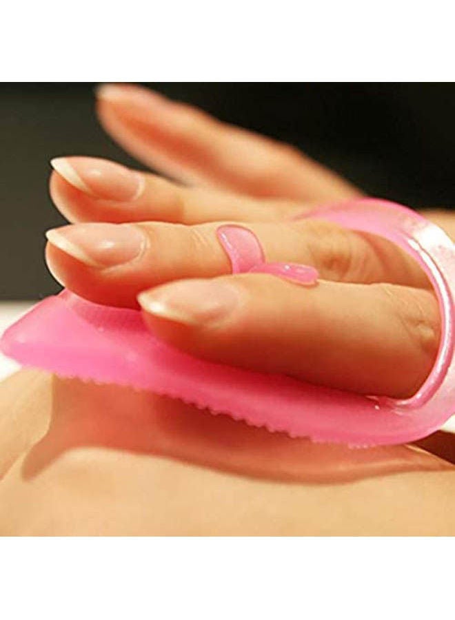 Generic Face Blackhead Remover Brush Portable Multifunction Facial Care Cleansing Silicone Gel Soft Pad Color Makeup Tools Facial Brush Pink  - Image 2