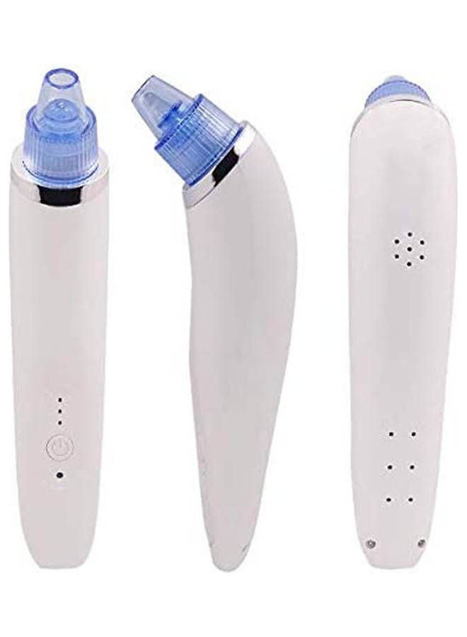 Blackhead Remover Pore Cleaner Vacuum Comedo Nose Acne Suction Diamond White - Image 1