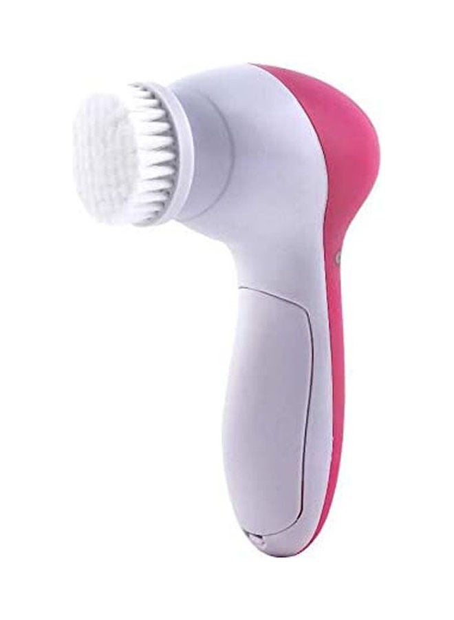 Generic Deep Clean 5 In 1 Electric Facial Cleaner Body Cleaning Face Care Brush Mini Skin Beauty Massager Pink - Image 1