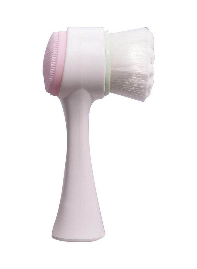 Face Cleansing Duo Brush White - Image 1