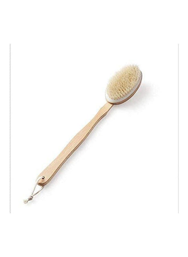Generic Dry Exfoliating Body Brush Beige  - Image 1