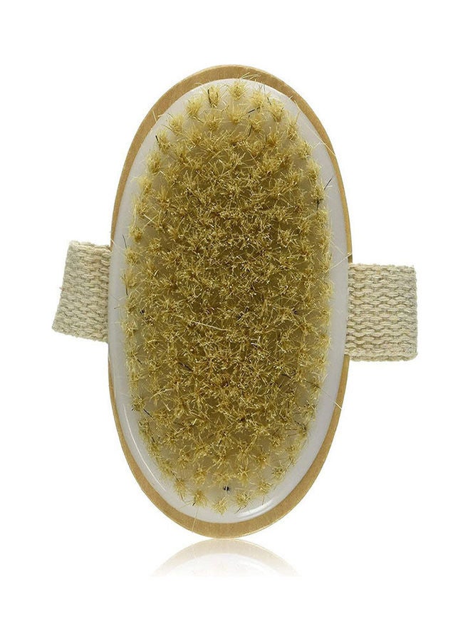 Generic Dry Exfoliating Body Brush Beige  - Image 2