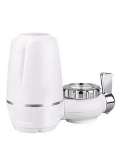 Water Faucet Filtration System, Hi-Tech Activated Carbon Tap Faucet Water Filter Purifier, Faucet Water Filter White